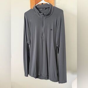 Travis Mathew - Networking 1/4 Zip Fleece Pullover - Large